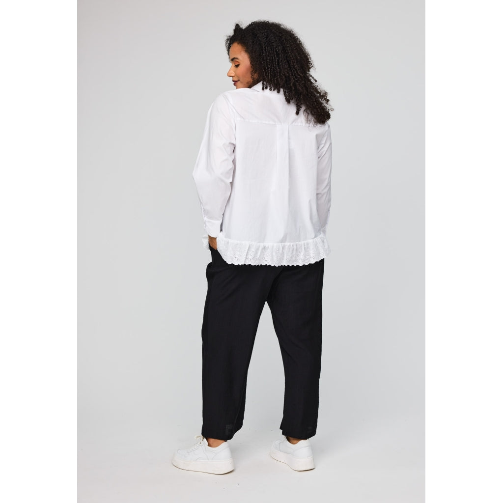 Studio SAven Shirt with lace Shirt White