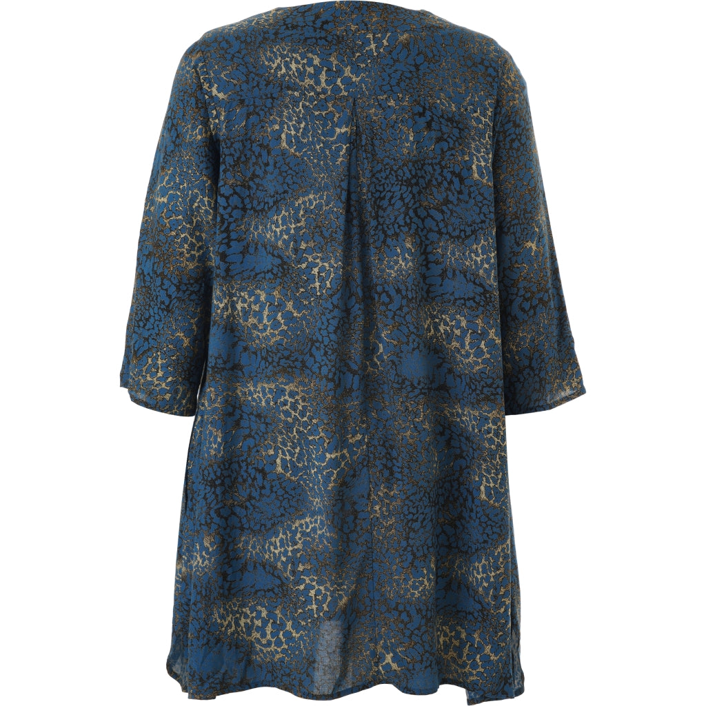 Studio SElma Shirt Shirt Blue gold leo