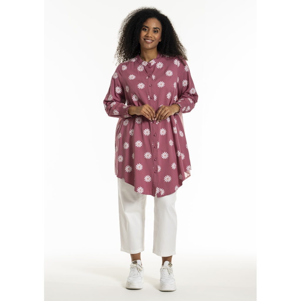 Studio SJuliana Shirt Shirt Old rose with flowers