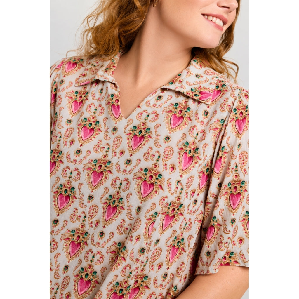 Studio SVibe Tunic Tunic Pink diamant