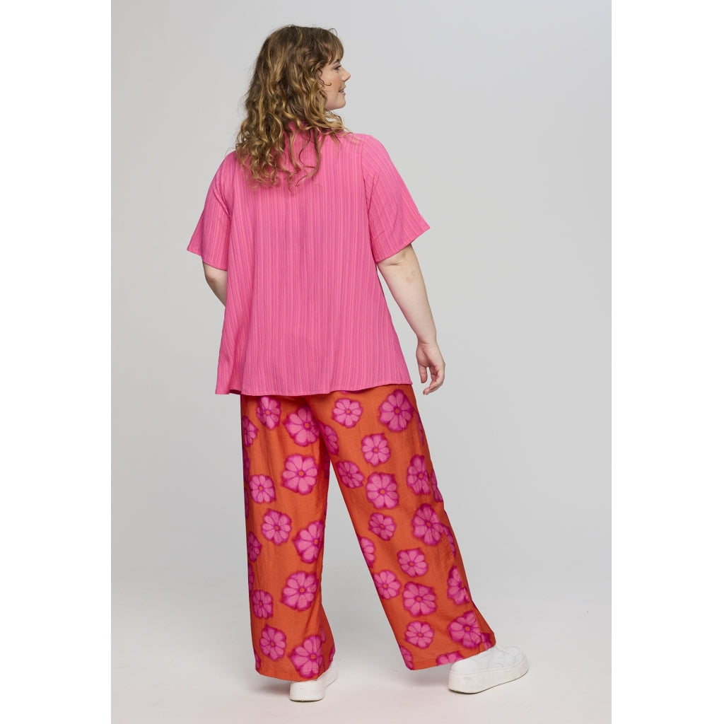 Studio SAbigail Pants Pants Orange with pink