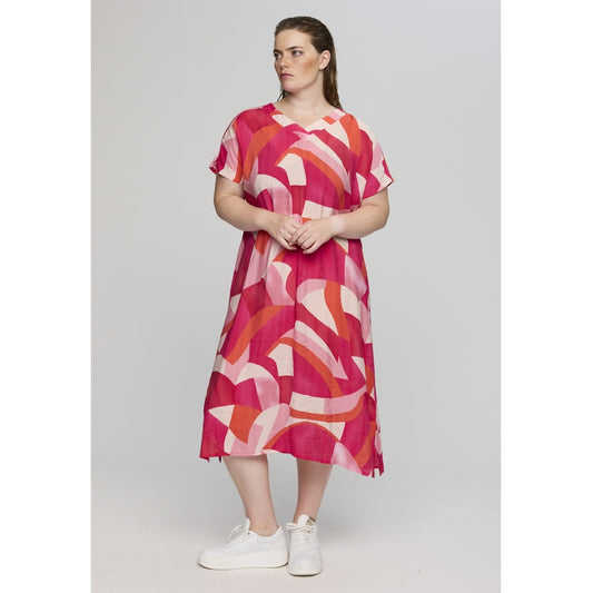 Studio SAgnes dress Dress Orange pink mix