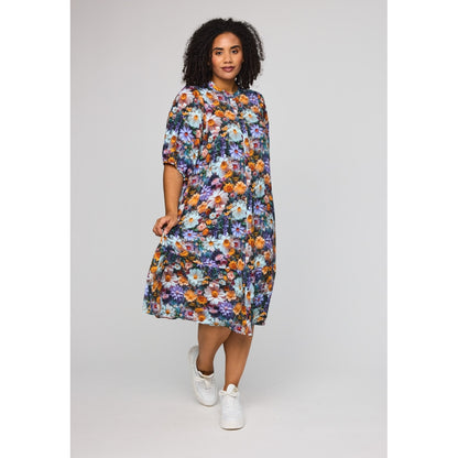 Studio SAgnethe Dress Dress Purple orange flowers