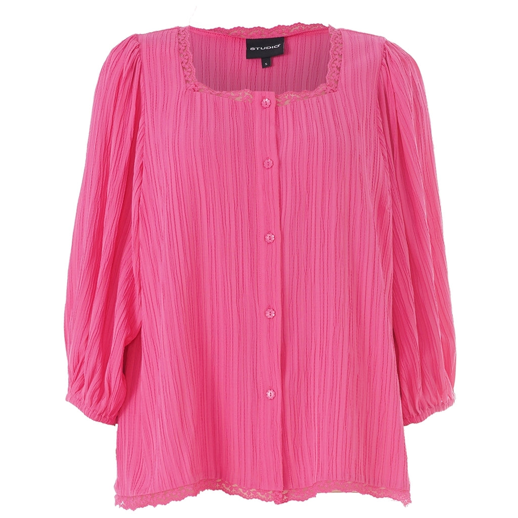 Studio SAntonia cardigan blouse Cardigan blouse Pink