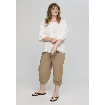 Studio SAntonia cardigan blouse Cardigan blouse White