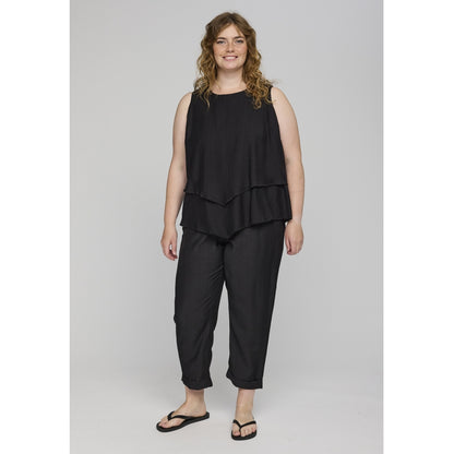 Studio SAriella 7/8 trousers 7/8 Pant Black