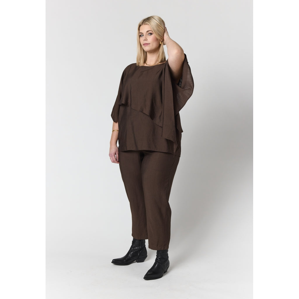 Studio SAthena Blouse Blouse Brown
