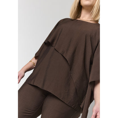 Studio SAthena Blouse Blouse Brown