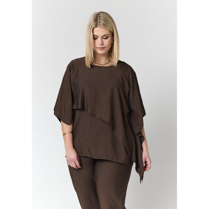 Studio SAthena Blouse Blouse Brown