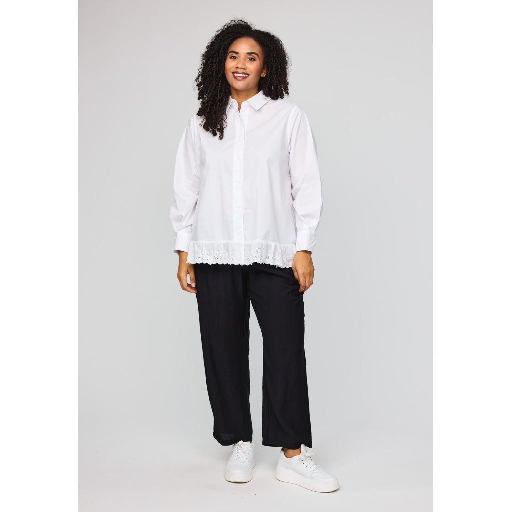 Studio SAven Shirt with lace Shirt White