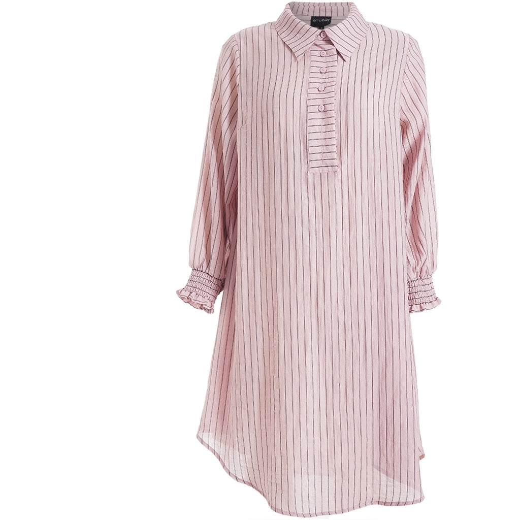 Studio SAyla Shirt dress Dress Rose with black stripe