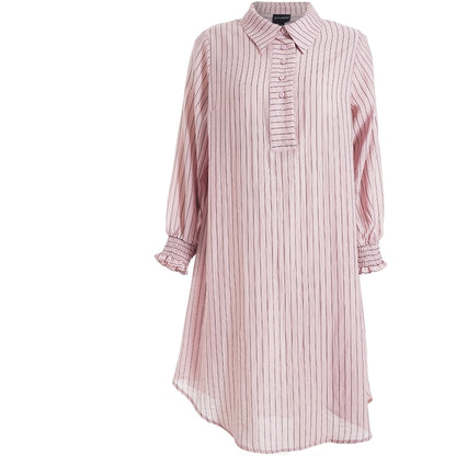 Studio SAyla Shirt dress Dress Rose with black stripe