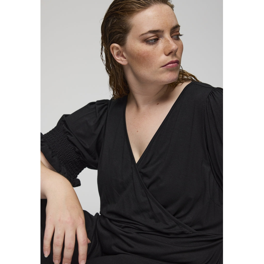 Studio SBeatrice wrap dress Dress Black