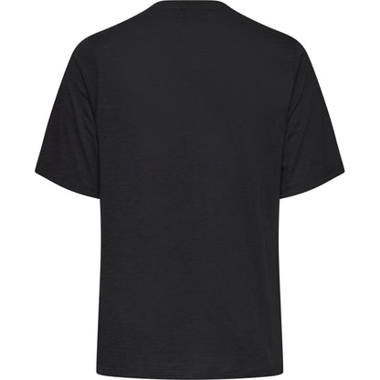 Studio SBella T-Shirt with print T-Shirt Black with rosa butterflies