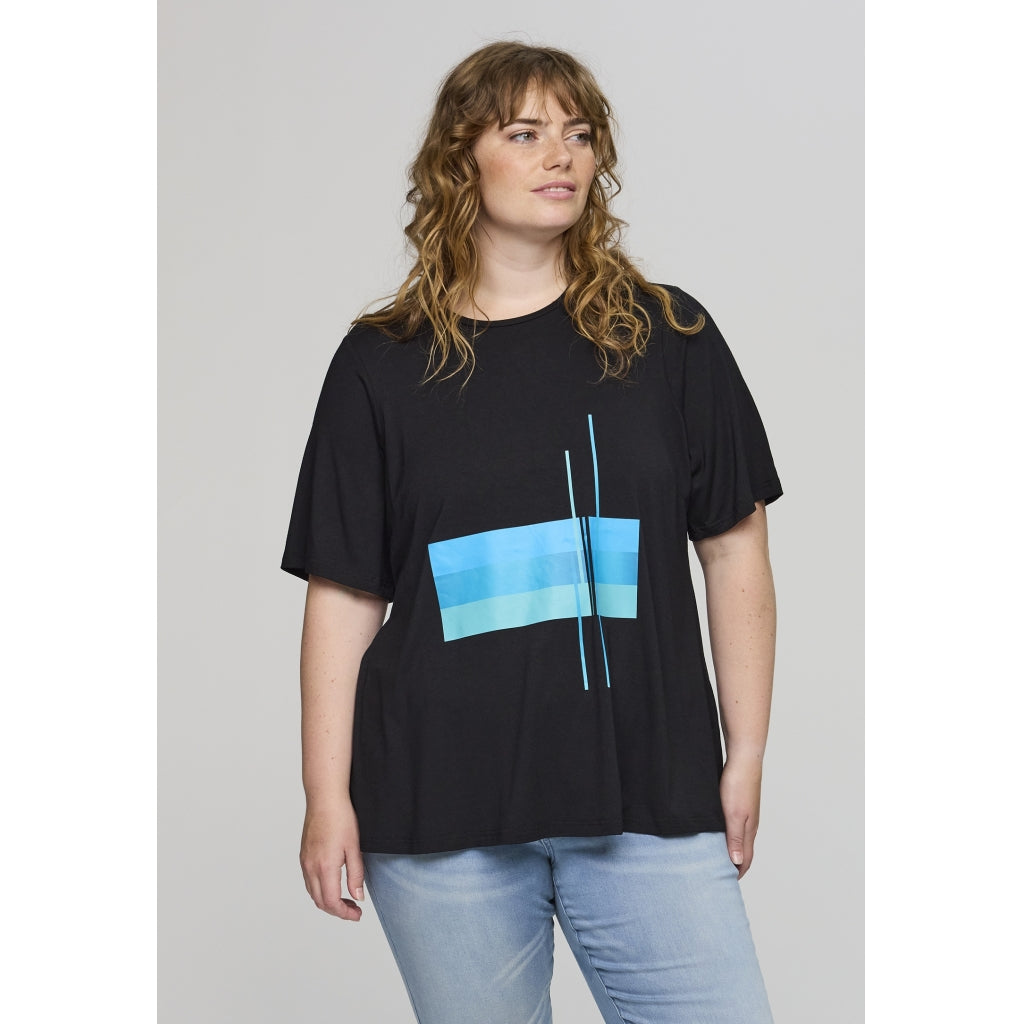 Studio SBella T-Shirt with print T-Shirt Black
