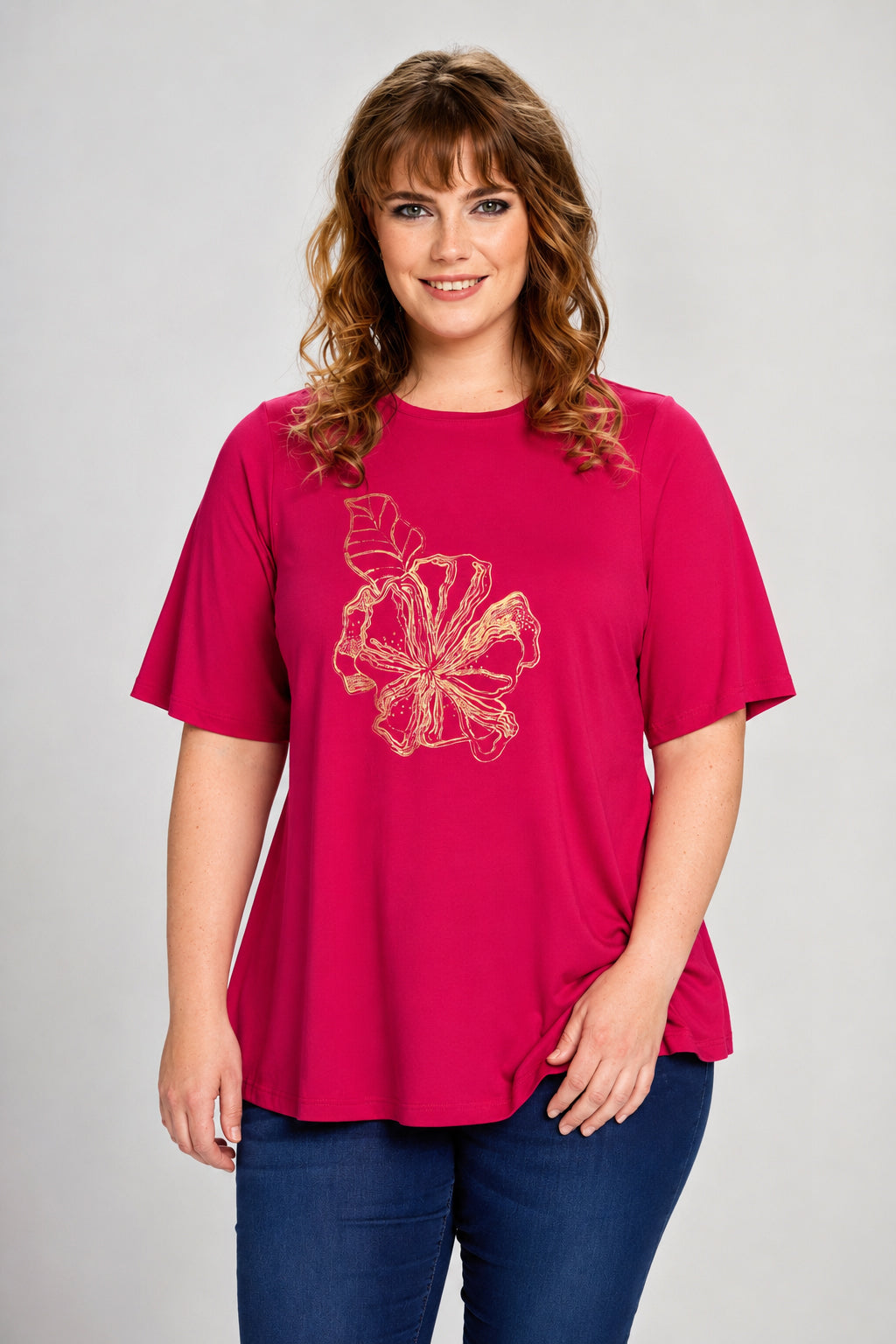 Studio SBella T-Shirt with print T-Shirt Pink