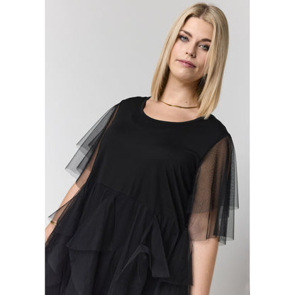 Studio SBenedikte mesh dress Dress Black