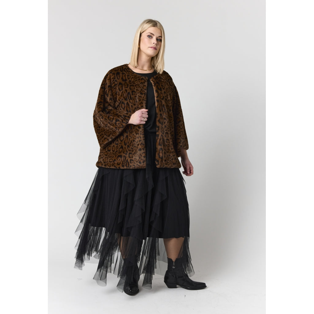 Studio SBetina Jacket Jacket Brown Leoprint