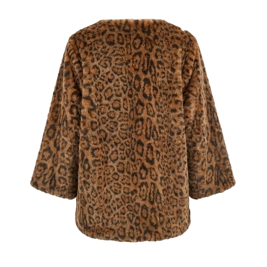 Studio SBetina Jacket Jacket Brown Leoprint
