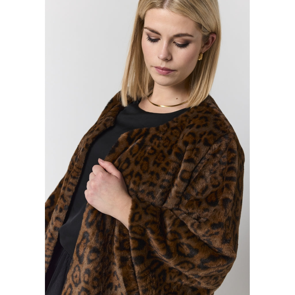 Studio SBetina Jacket Jacket Brown Leoprint