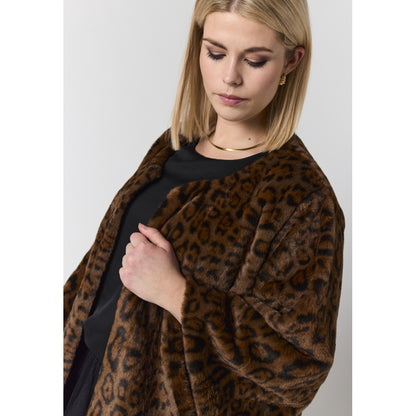 Studio SBetina Jacket Jacket Brown Leoprint