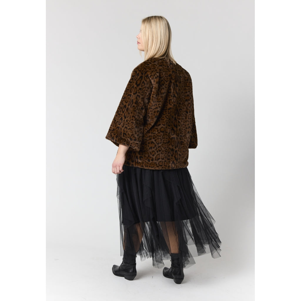 Studio SBetina Jacket Jacket Brown Leoprint
