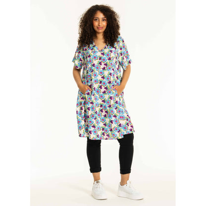 Studio SBirgitte Dress Dress White with blue flowers