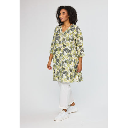 Studio SBirgitte Dress Dress Off white + green flowers