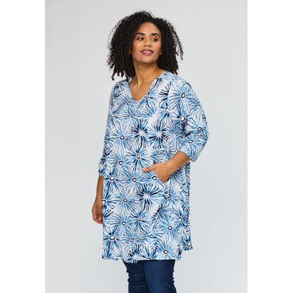 Studio SBirgitte Dress Dress White/blue flower