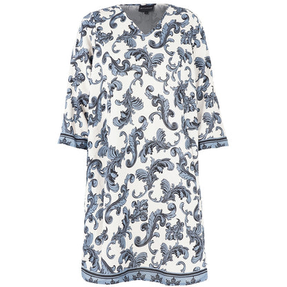 Studio SBirgitte Dress Dress White with blue black board fabric