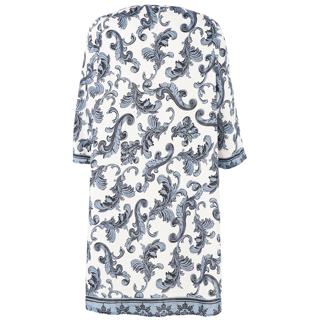 Studio SBirgitte Dress Dress White with blue black board fabric