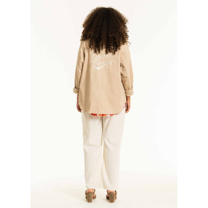 Studio SBirret Wide Trousers Trousers Off-White