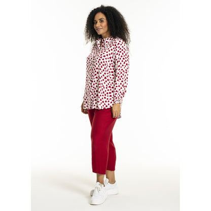 Studio SBitta Shirt Shirt White with red hearts