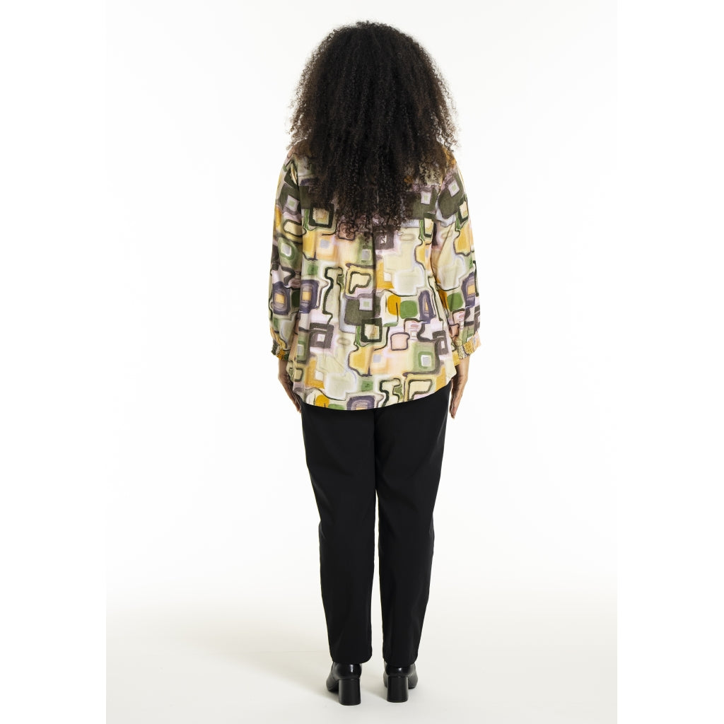 Studio SBitta Shirt Shirt Mix pattern green print