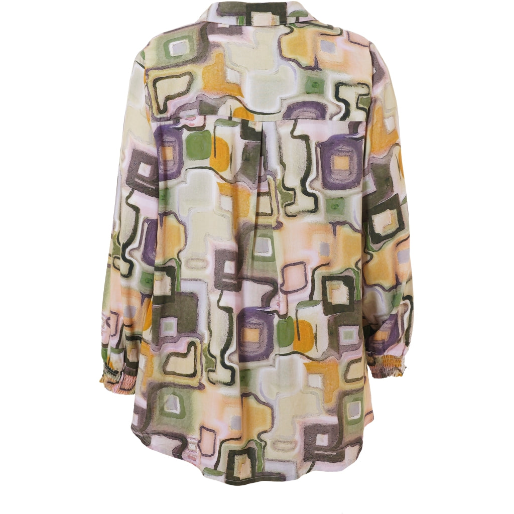 Studio SBitta Shirt Shirt Mix pattern green print