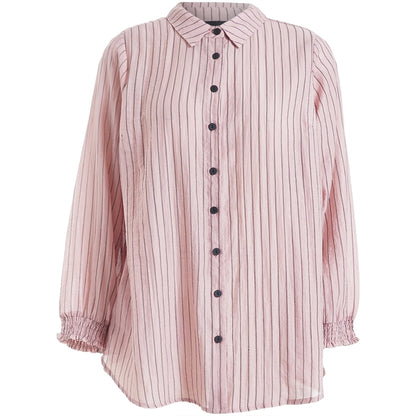 Studio SBitta Shirt Shirt Rose with black stripe