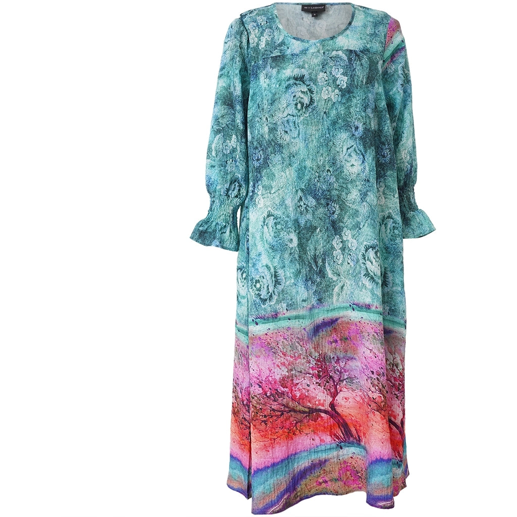 Studio SBodil Dress Dress Blue with pink board