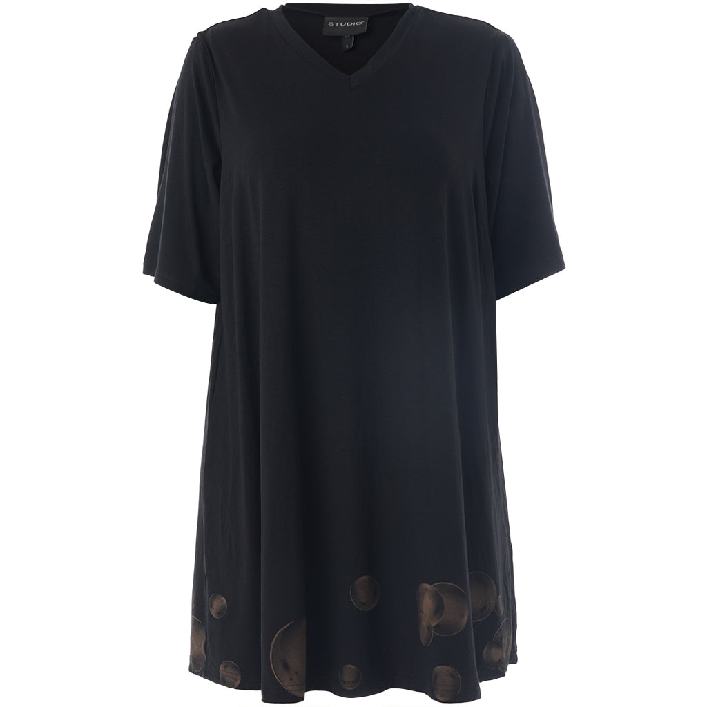 Studio SBritha tunic with print Tunic Black