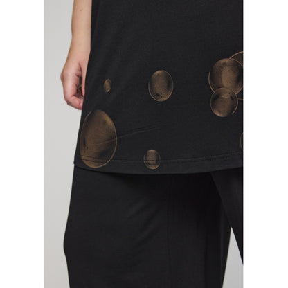 Studio SBritha tunic with print Tunic Black