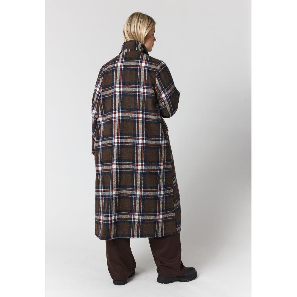 Studio SCaisa Long coat Coat Multi Colour