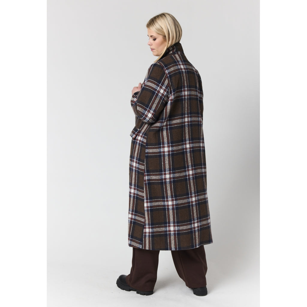 Studio SCaisa Long coat Coat Multi Colour