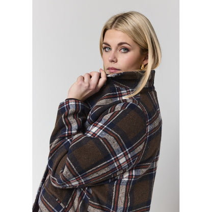 Studio SCaisa Long coat Coat Multi Colour