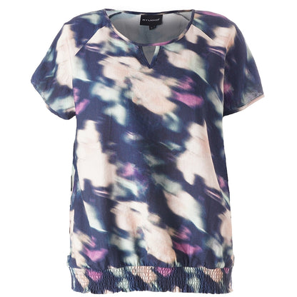 Studio SCamilla Blouse Blouse Mix petrol print
