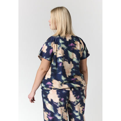 Studio SCamilla Blouse Blouse Mix petrol print