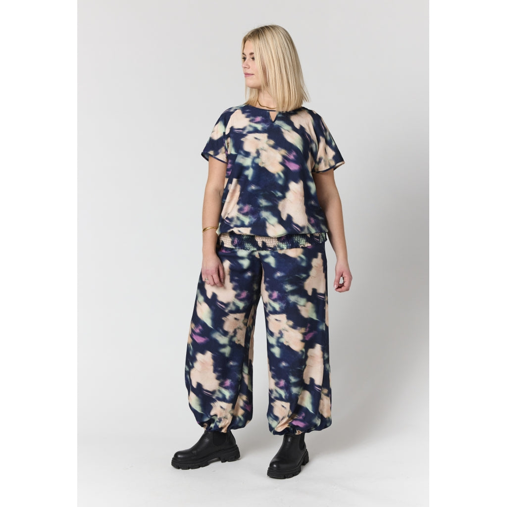 Studio SCamilla Blouse Blouse Mix petrol print