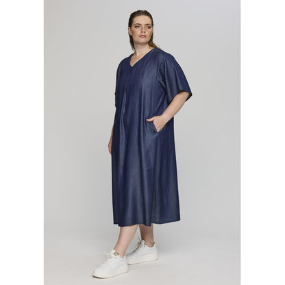 Studio SCarmen Dress Dress Dark blue denim look
