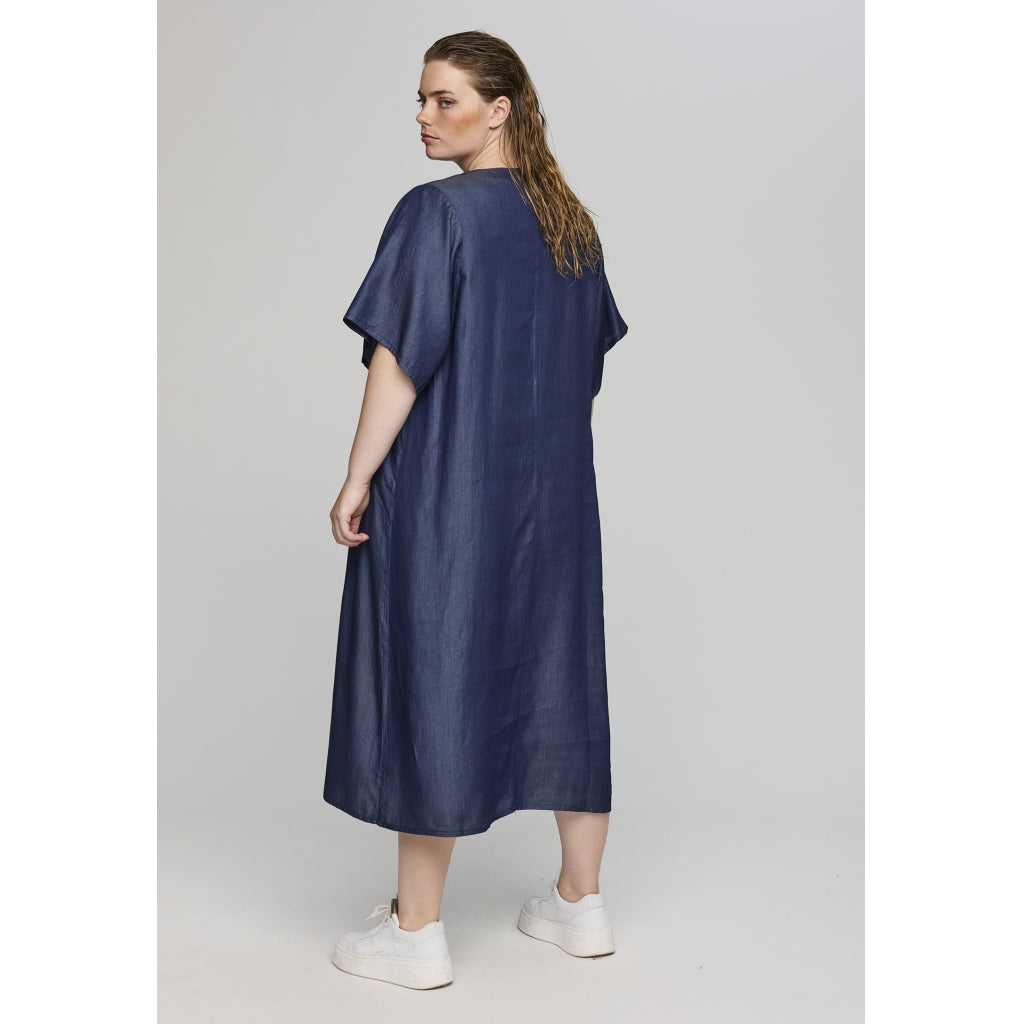 Studio SCarmen Dress Dress Dark blue denim look
