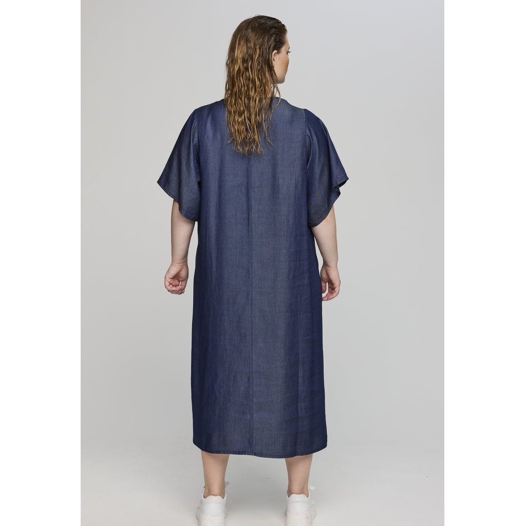 Studio SCarmen Dress Dress Dark blue denim look