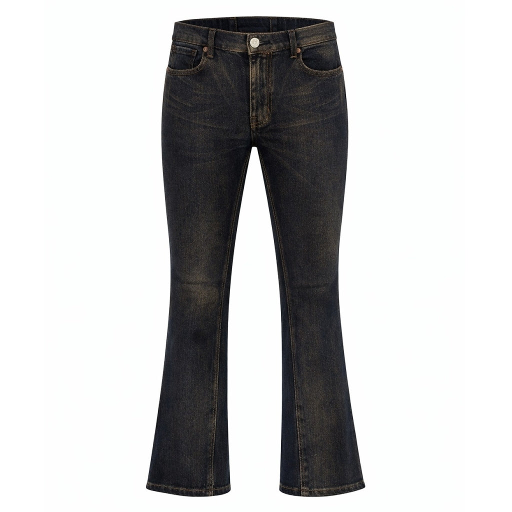 Studio SCeleste bootcut Bootcut Blue with gold spray