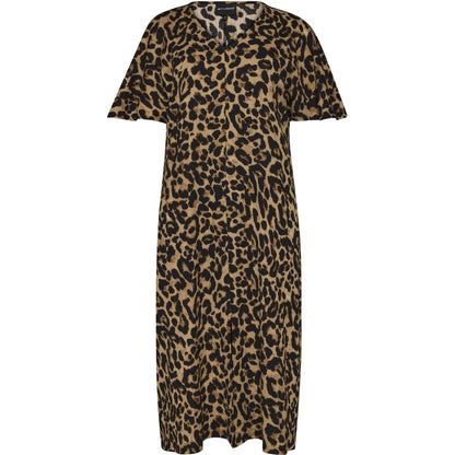 Studio SChrista Dress Dress Black sand leo crepe